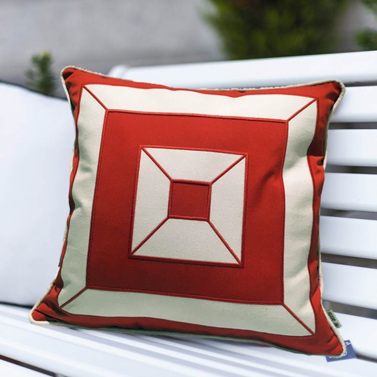 SUNBRELLA SQUARE ORANGE 45x45cm