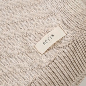 DİYAGONAL ÇİZGİLİ THROW / KOLTUK ŞALI PAMUK KETEN KARIŞIM