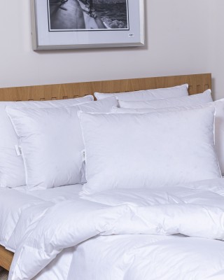 KAZTÜYÜ YASTIK ÇİFT TARAFLI ÖN: %90 ARKA: %15 GIDIK  50x70cm 800gr
